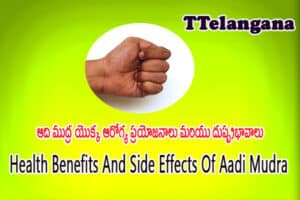 ఆది ముద్ర యొక్క ఆరోగ్య ప్రయోజనాలు మరియు దుష్ప్రభావాలు,Health Benefits And Side Effects Of Aadi Mudra